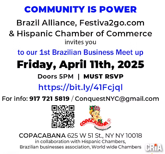 Primeiro evento de networking Brazil Alliance reúne comunidade brasileira e líderes de NYC
