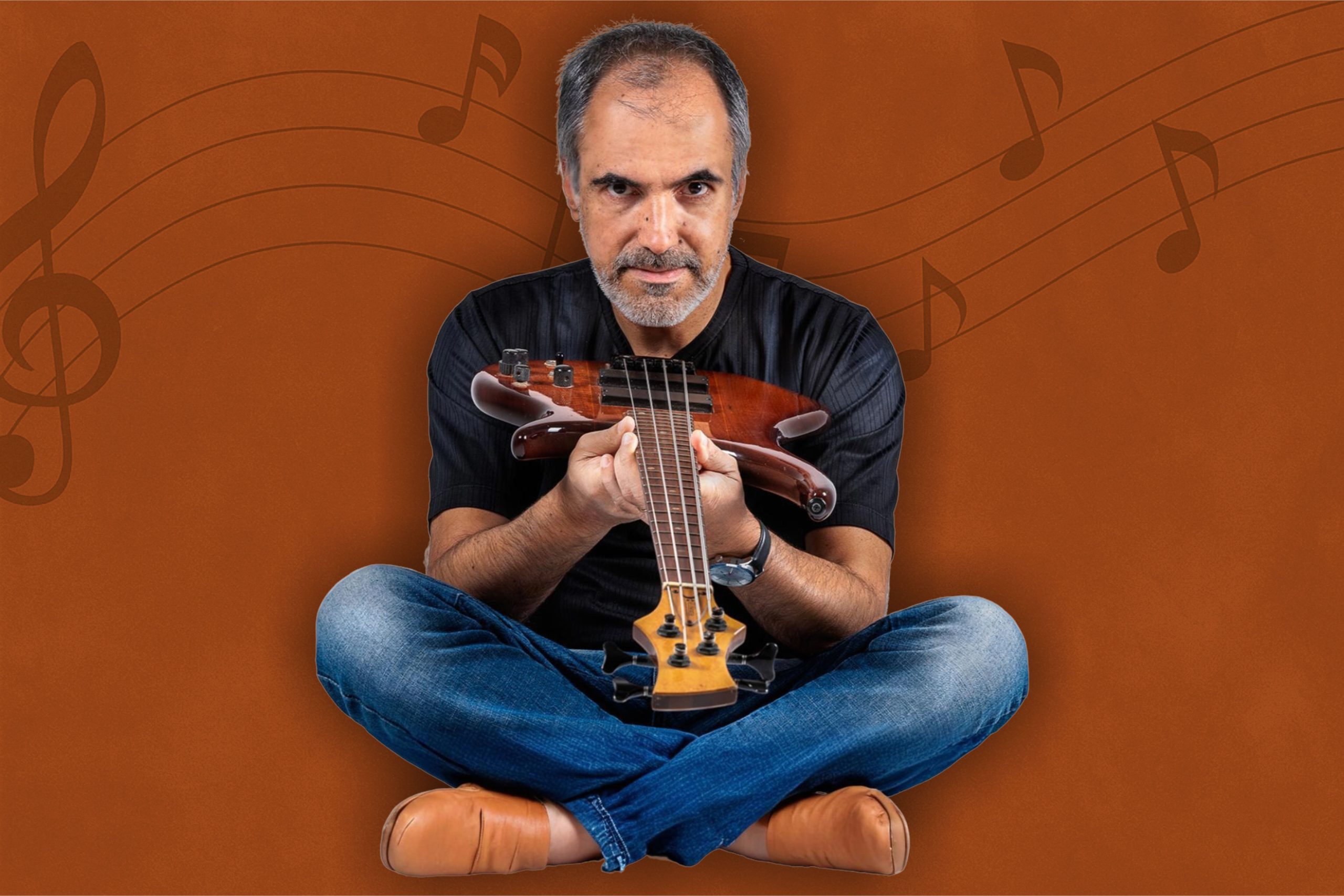 Músico com formação em Berklee oferece aulas de violão, guitarra e baixo