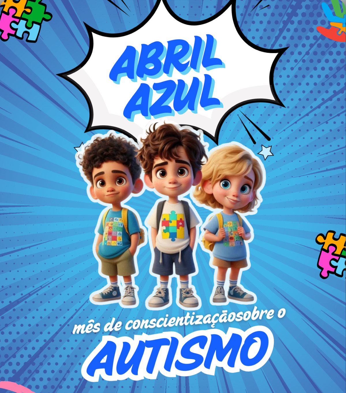 Coluna Lucy: ABRIL AZUL