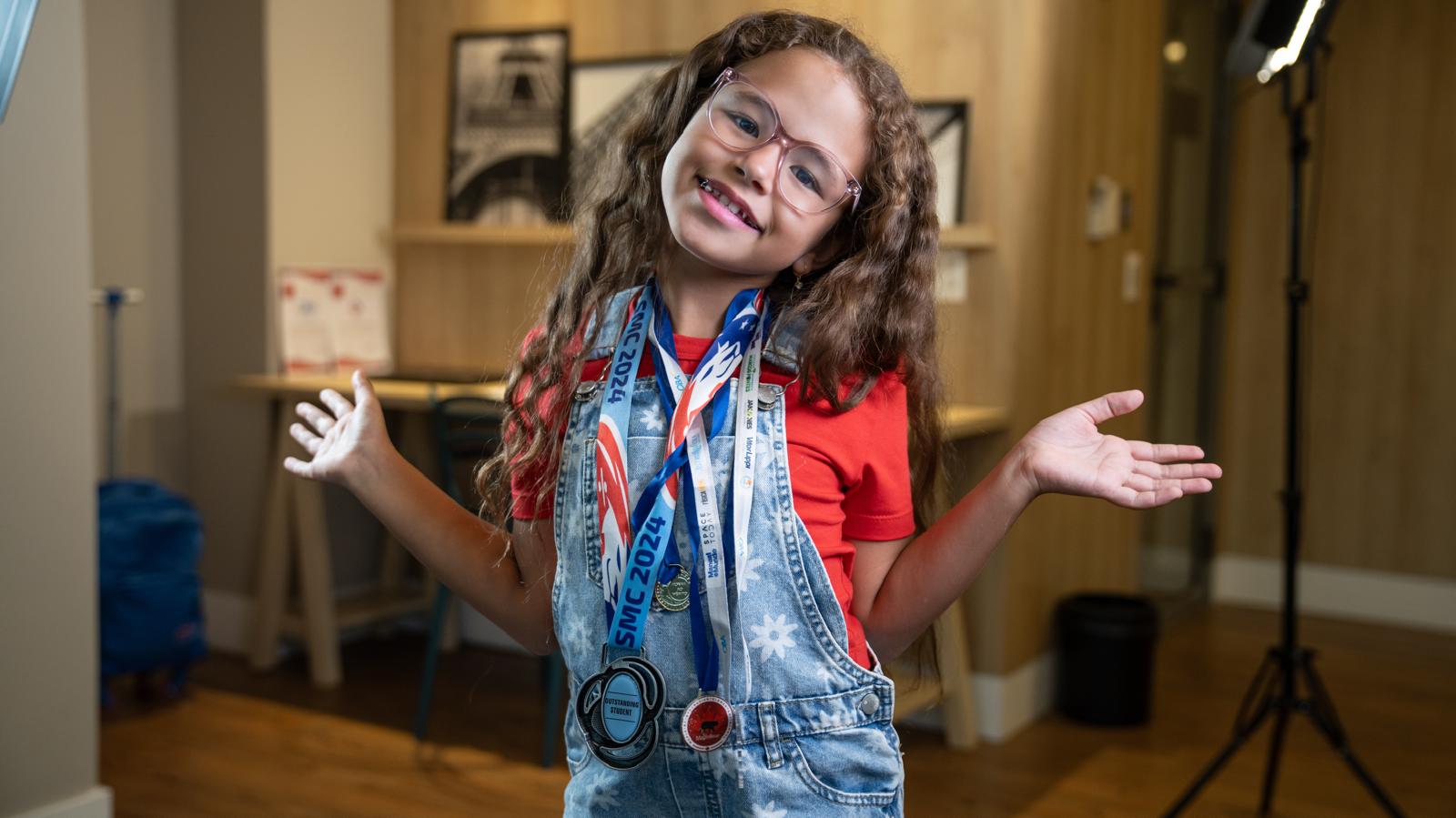 Capixaba de 9 anos é finalista em olimpíada internacional de matemática e busca apoio para competição nos EUA