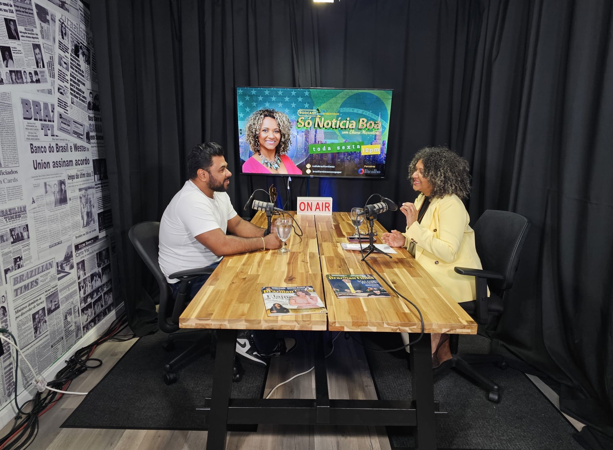Anderson Ramos emociona no podcast “Só Notícia Boa” com sua trajetória de fé, música e recomeço nos EUA