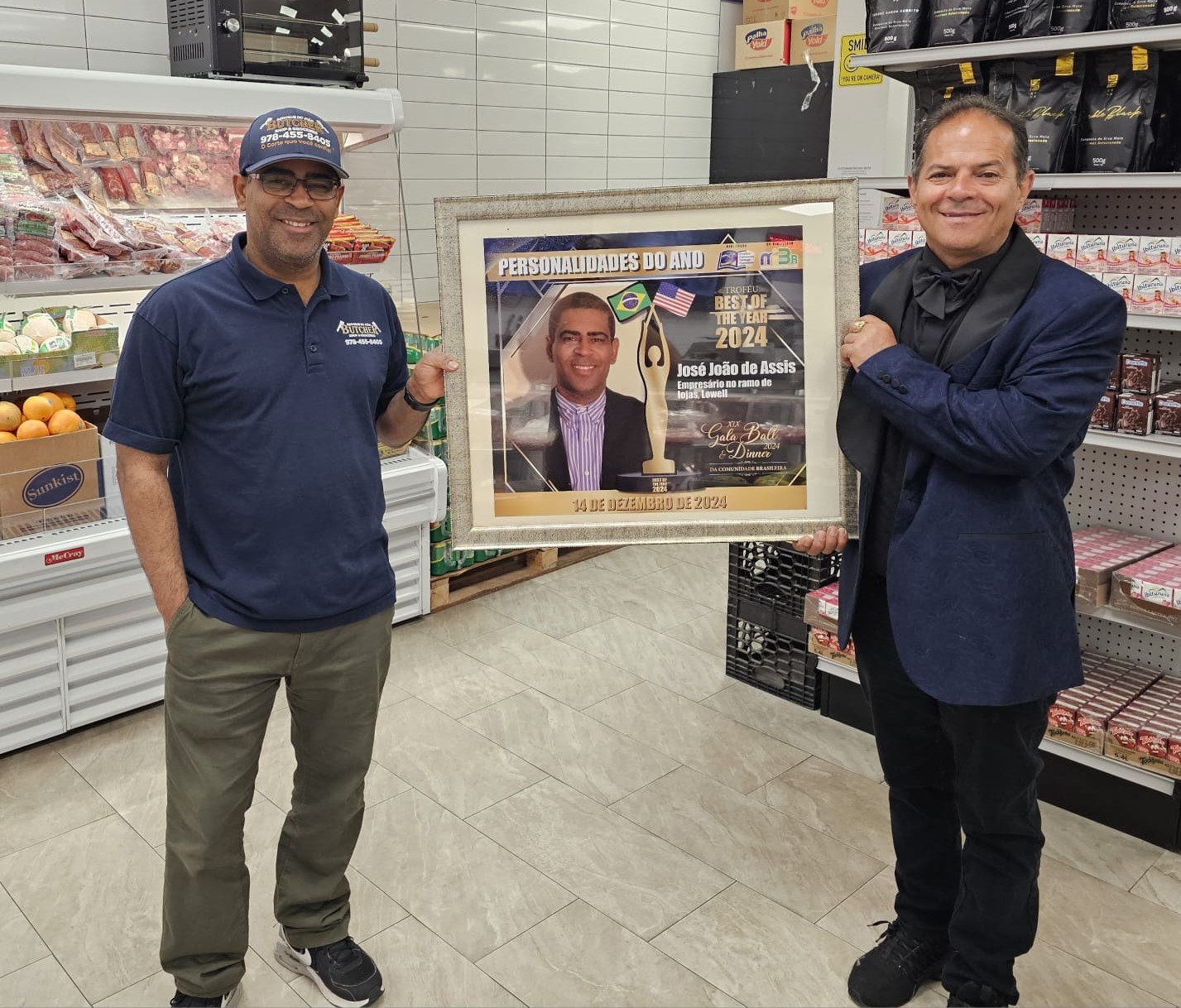 José João de Assis recebe placa de “Best of the Year” concedida pelo Gala Ball and Dinner