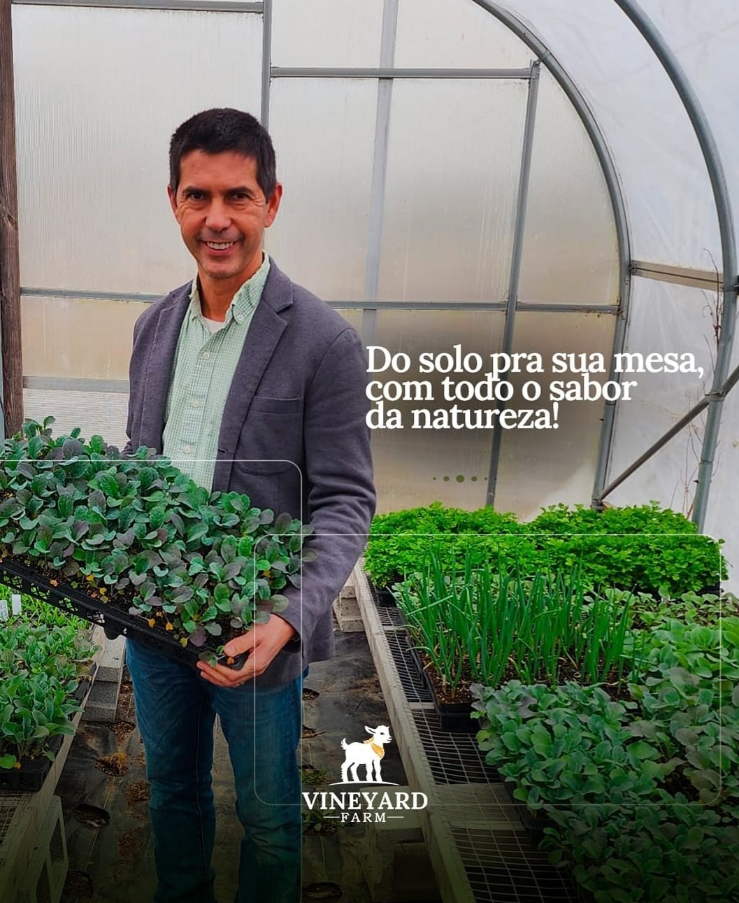 ELIO  SILVA: O empreendedor brasileiro que cultiva uma fazenda diferenciada nos EUA