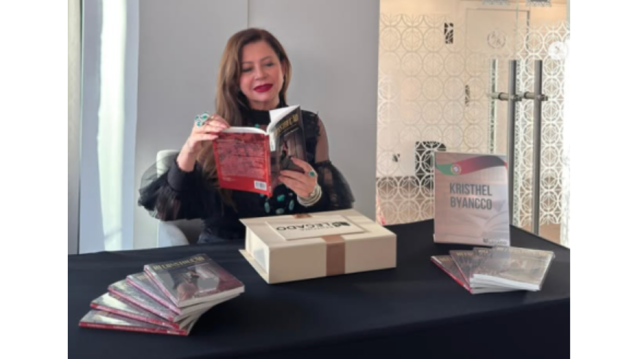 Coluna Uiara: Escritora Kristhel Byancco faz estreia internacional do seu novo livro em Portugal