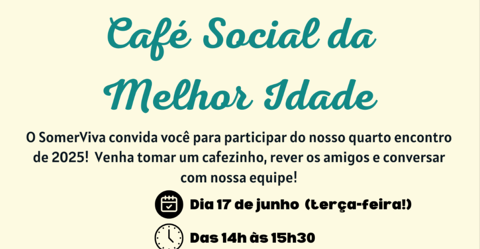 Somerville promove encontro especial para a comunidade da terceira idade