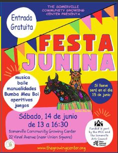 Comunidade se prepara para tradicional Festa Junina no Growing Center de Somerville