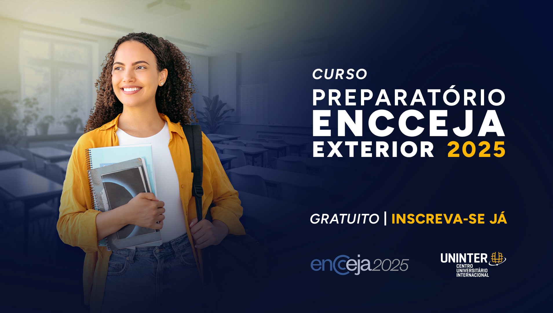 Uninter oferece Preparatório Gratuito para Encceja 2025