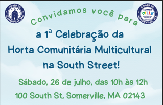 Somerville celebra horta comunitária multicultural com evento gratuito para todas as idades
