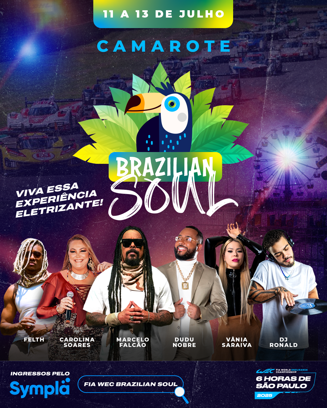 Camarote Brazilian Soul marca a estreia do novo espaço Vip do Autódromo de Interlagos, no Campeonato Mundial de Endurance – FIA WEC 2025