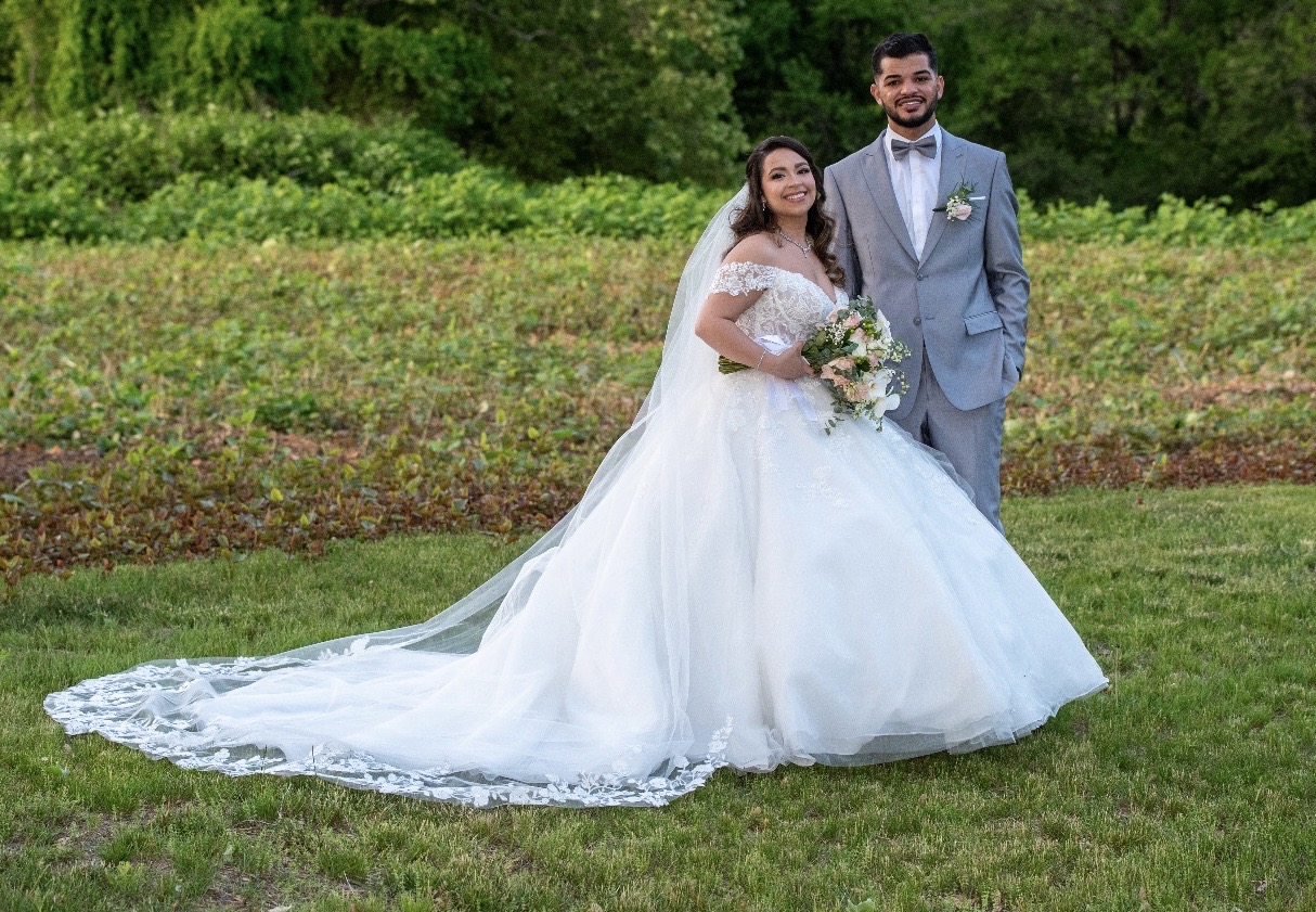 Enlace matrimonial de Lívia e Neto