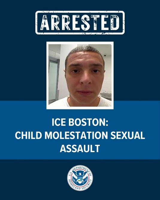 Brasileiro com condenação por abuso infantil é preso em Rhode Island