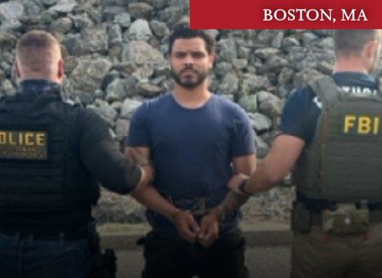 Brasileiro procurado por tentativa de assassinato no Brasil é preso em Boston