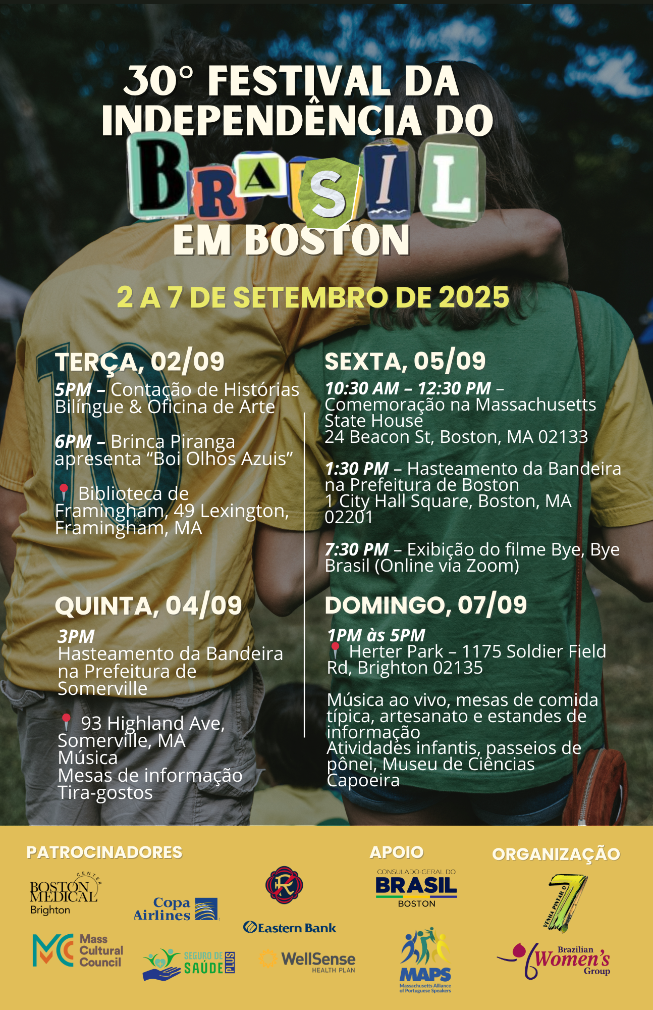 Coluna Heloisa: Vem aí o 30 Festival da Independência do Brasil em Boston!