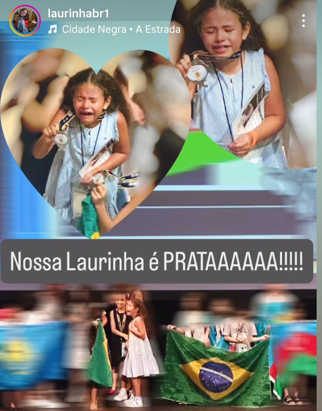 Laura Batista ganha medalha de prata em Olimpíada de Matemática em Nova York