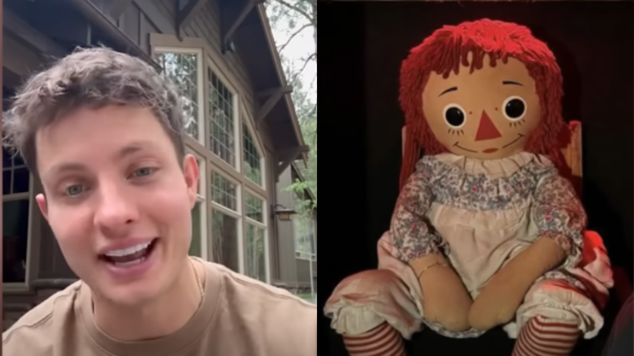 Matt Rife compra casa dos Warren e vira guardião da boneca Annabelle