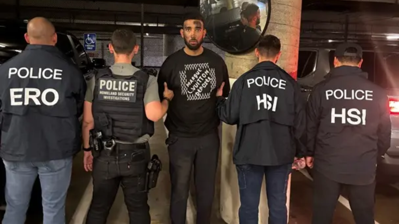 Imigrante ilegal que havia fugido com ajuda de ativistas é recapturado usando camiseta de luxo avaliada em R$ 9 mil
