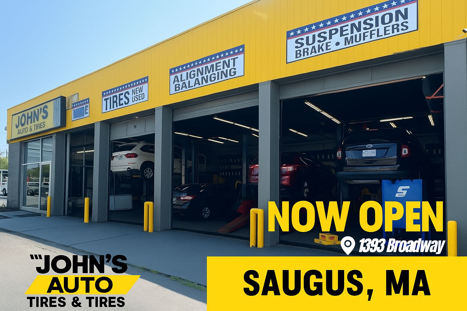 John’s Auto & Tires Repair: referência em serviços automotivos entre os brasileiros de Massachusetts