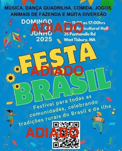 Brazil Fest é adiado novamente em Martha’s Vineyard por medo de novas operações do ICE