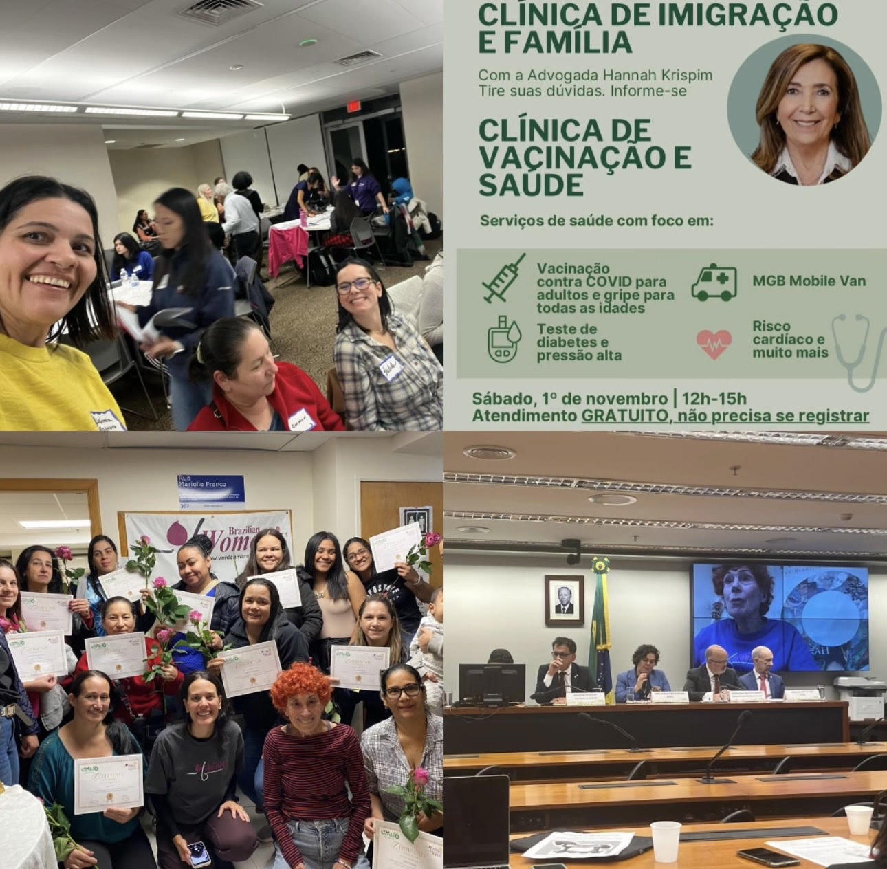 Semana cheia de atividades que beneficiam a comunidade