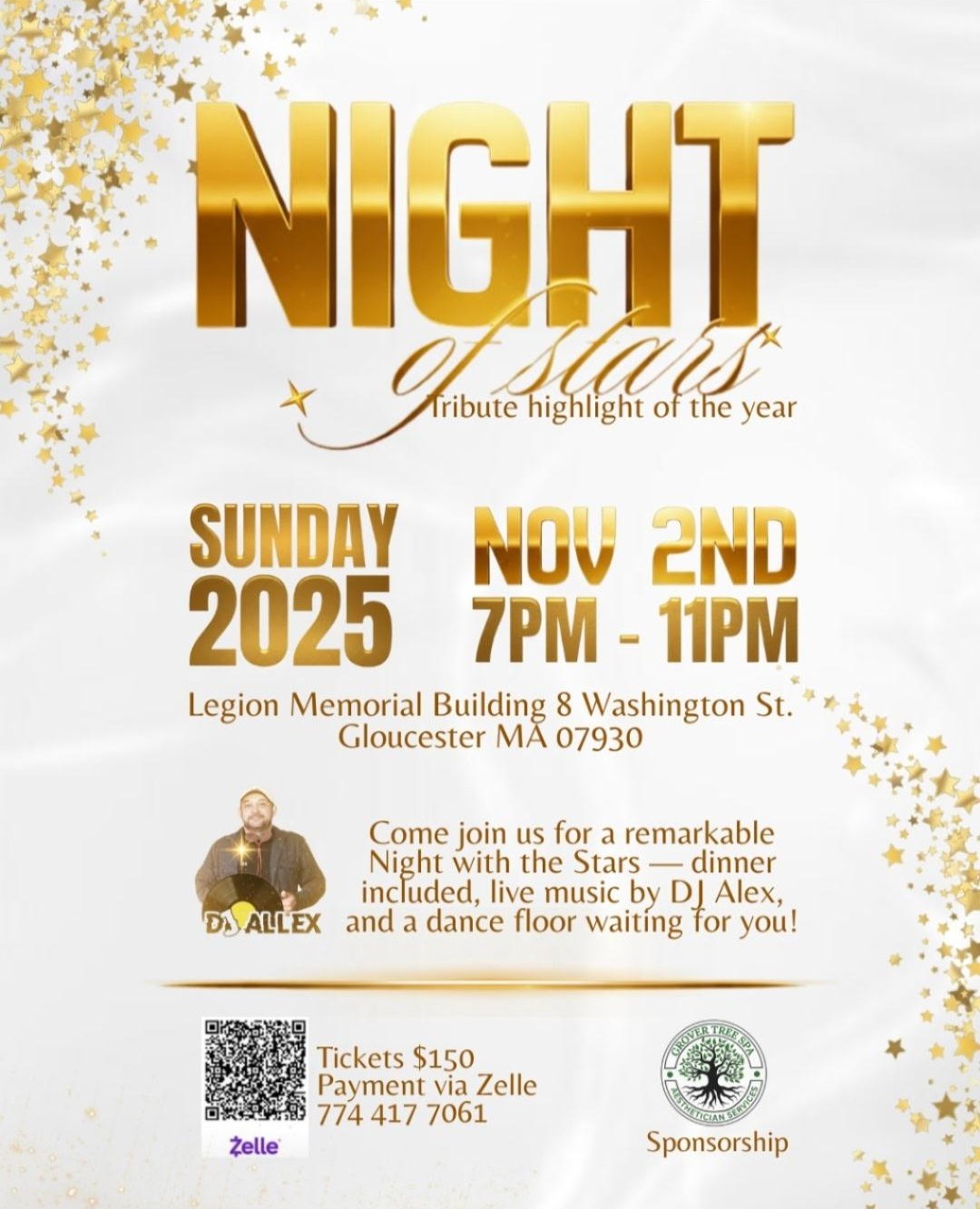“Night of Stars” celebra talentos e promove networking amanhã, domingo, dia 2 de Novembro em Gloucester