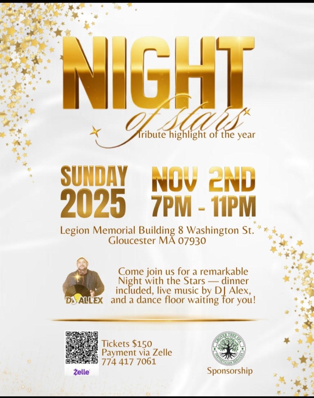 “Night of Stars” celebra talentos e promove networking entre empresários e profissionais em Massachusetts