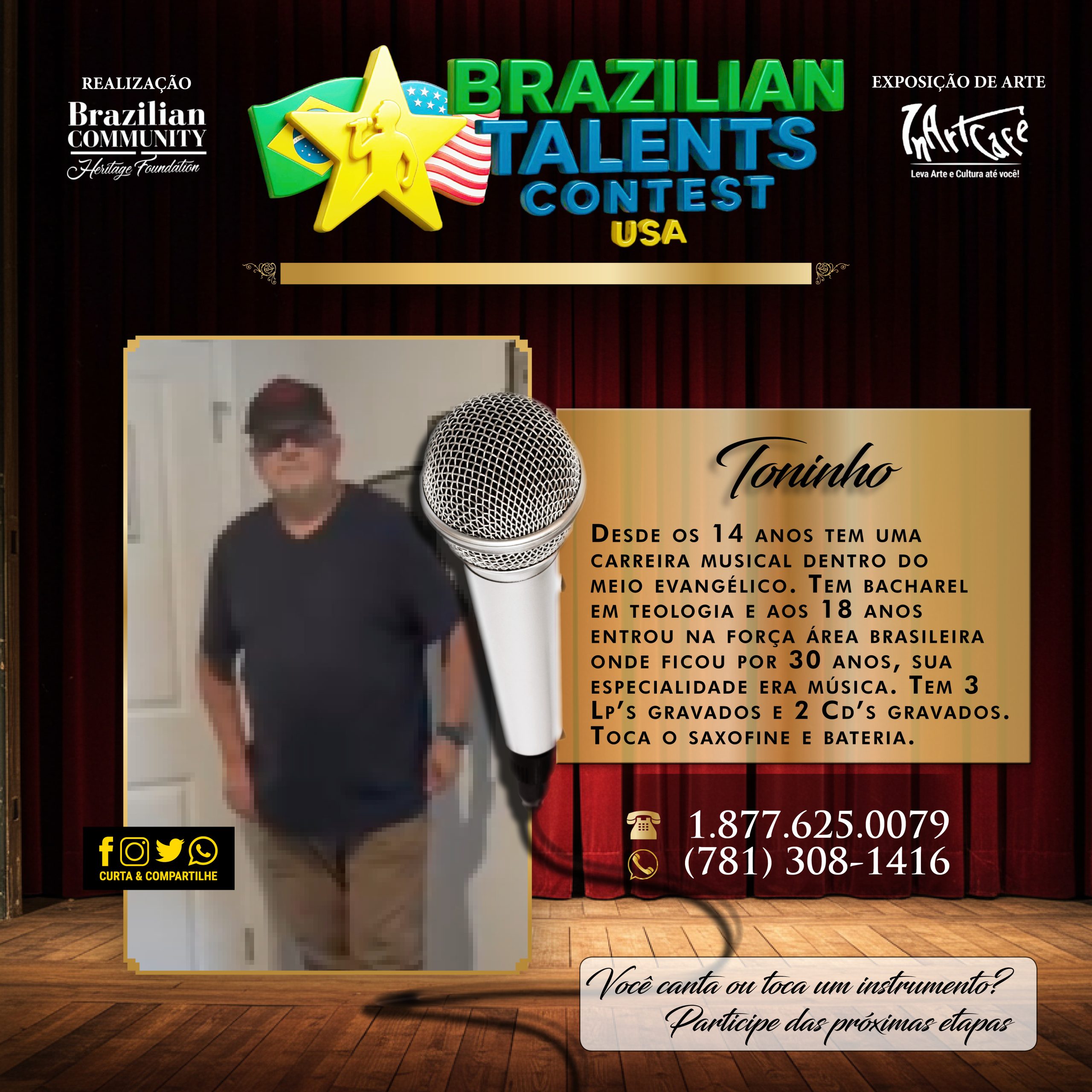 Brazilian Talents Contest USA 2025 celebra o talento e a diversidade da comunidade brasileira nos Estados Unidos