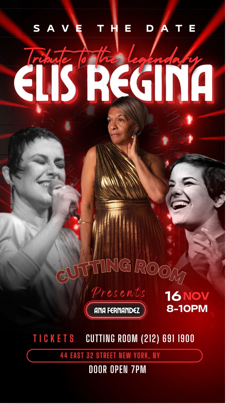 Coluna GIsele Cadamuro: Ana Fernandes realiza Tributo a Elis Regina