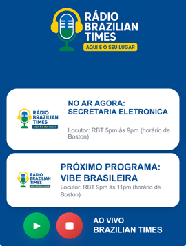 Rádio Brazilian Times lança novo aplicativo com música, notícias e programação exclusiva