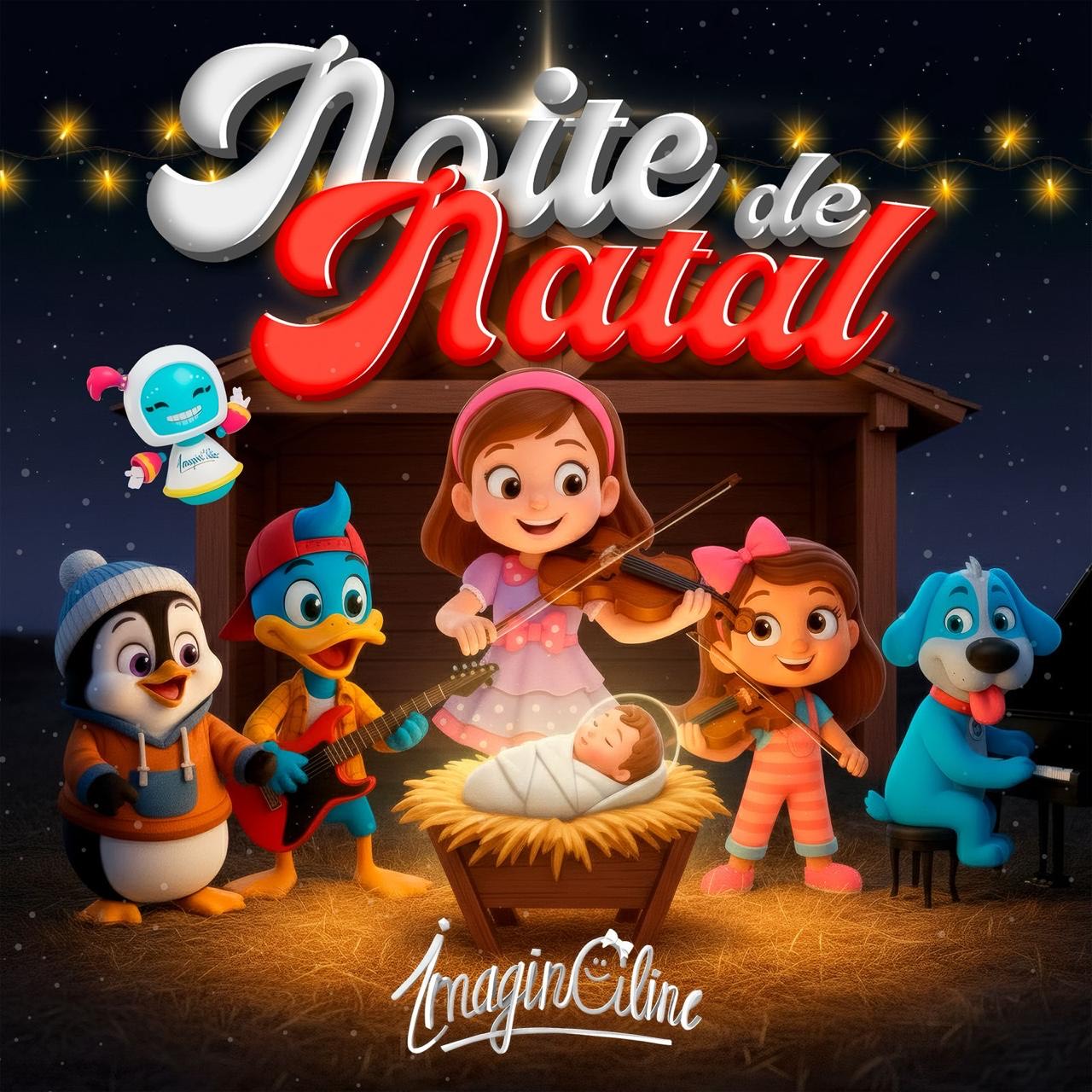 Aline Barros lança “Noite de Natal”, álbum natalino do ImaginAline, com 5 faixas e clipes ao longo da semana