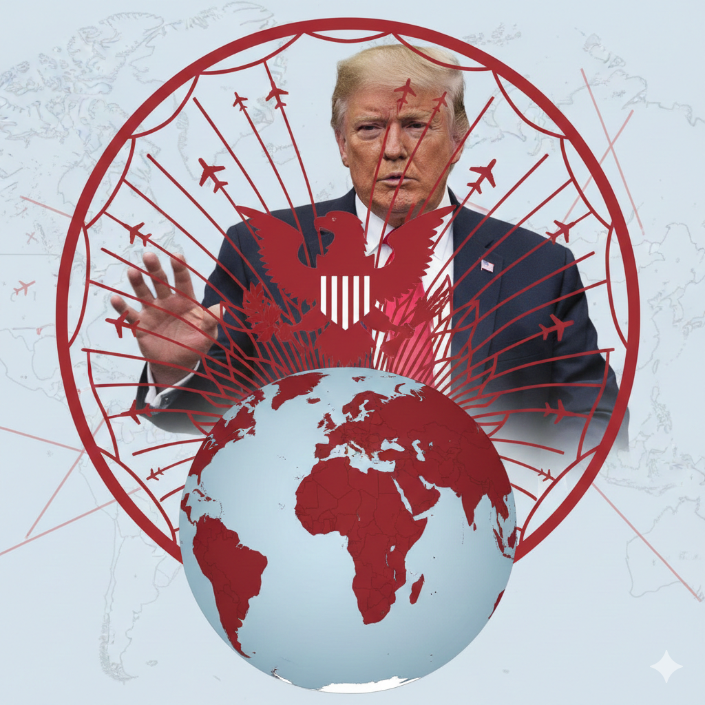 Governo Trump anuncia expansão do veto de viagens para mais de 30 países