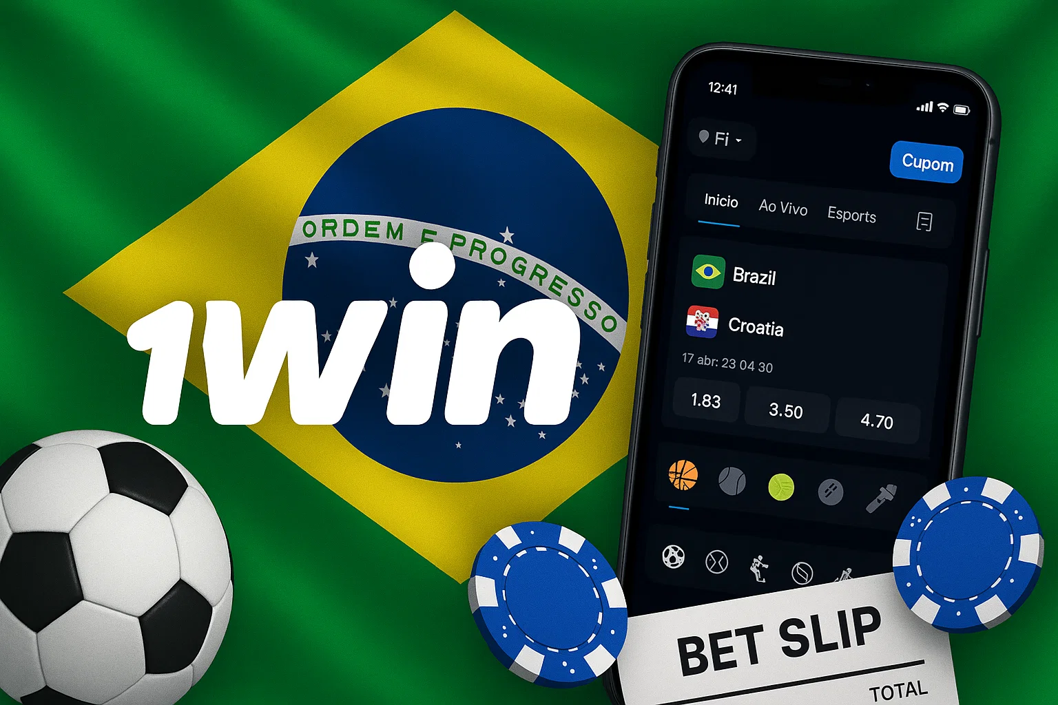 1win no Brasil para apostas online diárias seguras