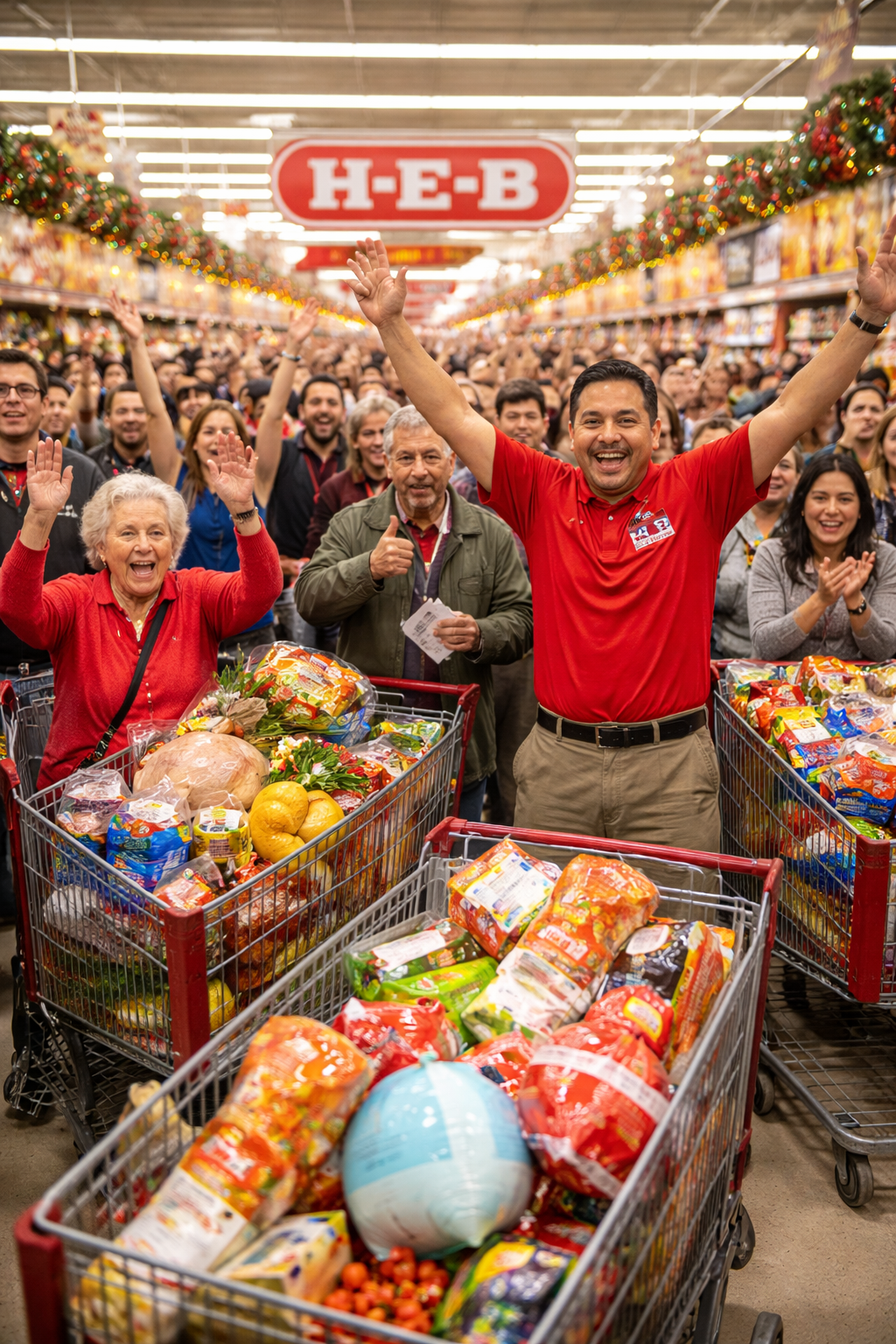 Pane em sistema leva rede H-E-B a liberar compras gratuitamente no Texas