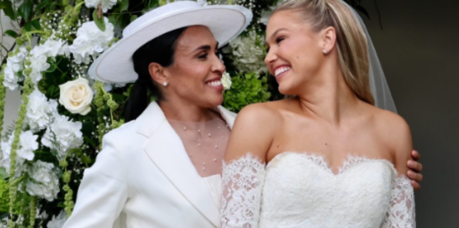Rainha Marta se casa com jogadora americana