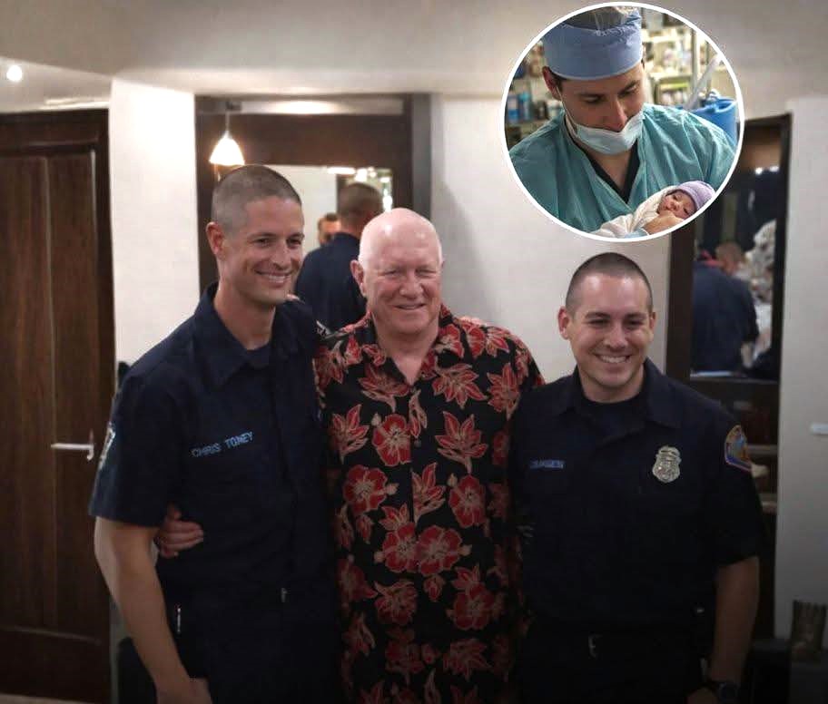 Coluna Joacles: Bombeiro Chris Trokey salva médico que o trouxe à vida