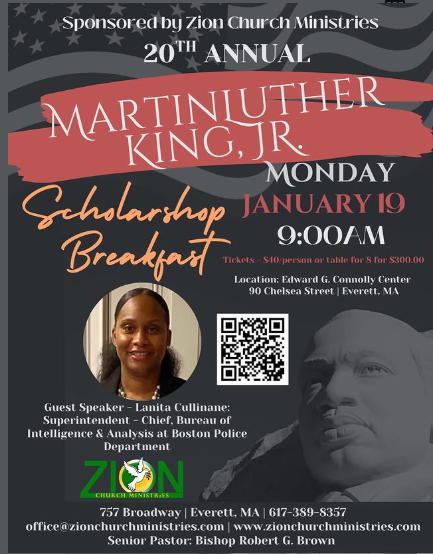 Evento em homenagem a Martin Luther King Jr. promove café da manhã com foco em educação e liderança em Everett