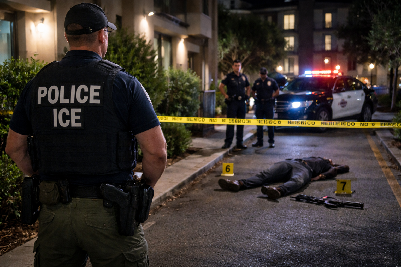 Agente da ICE de folga mata homem armado em Los Angeles (CA)