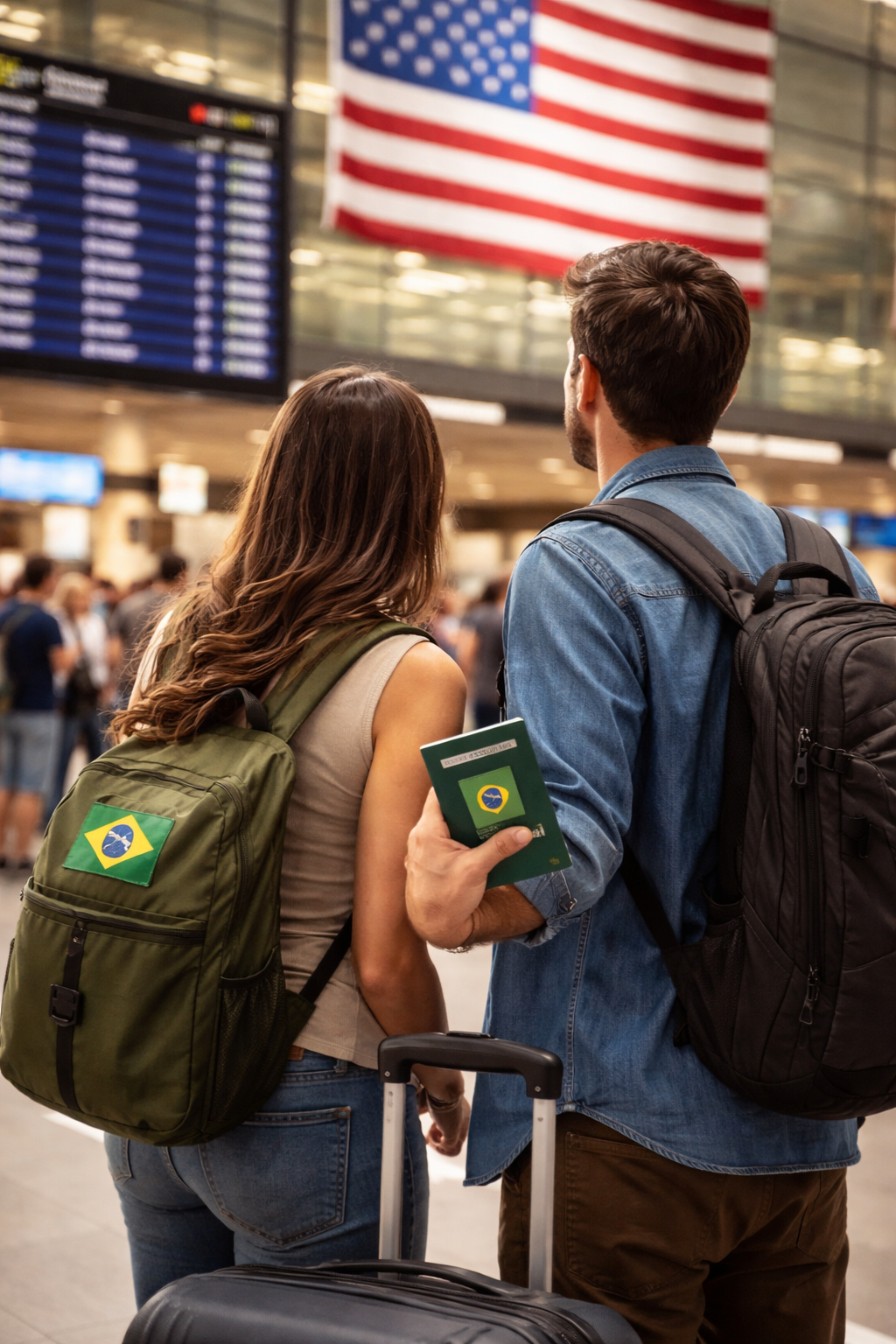 Quase metade dos brasileiros pensa em deixar o Brasil e Estados Unidos lideram destinos