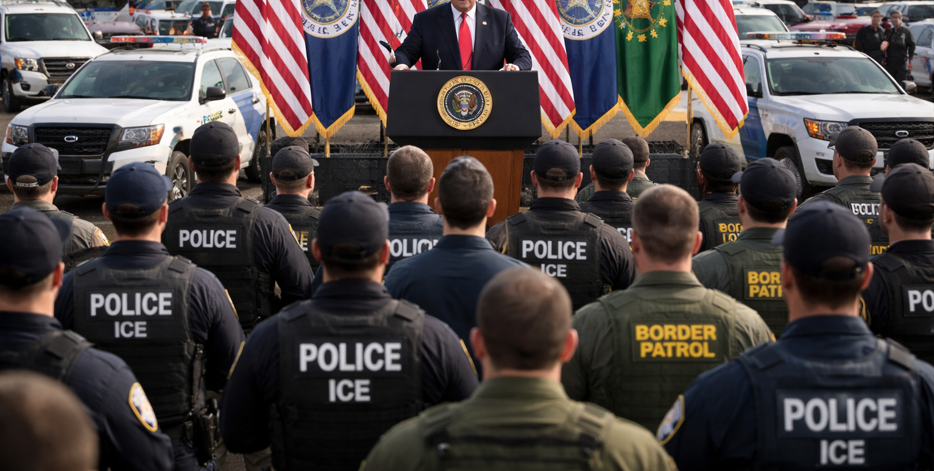 Trump anuncia ofensiva sem precedentes contra imigração ilegal a partir de janeiro de 2026