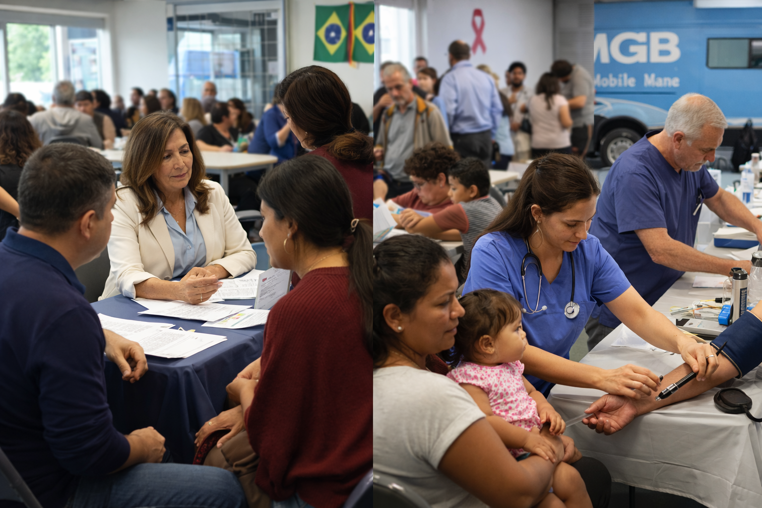Grupo Mulher Brasileira promove Clínica de Imigração e Família