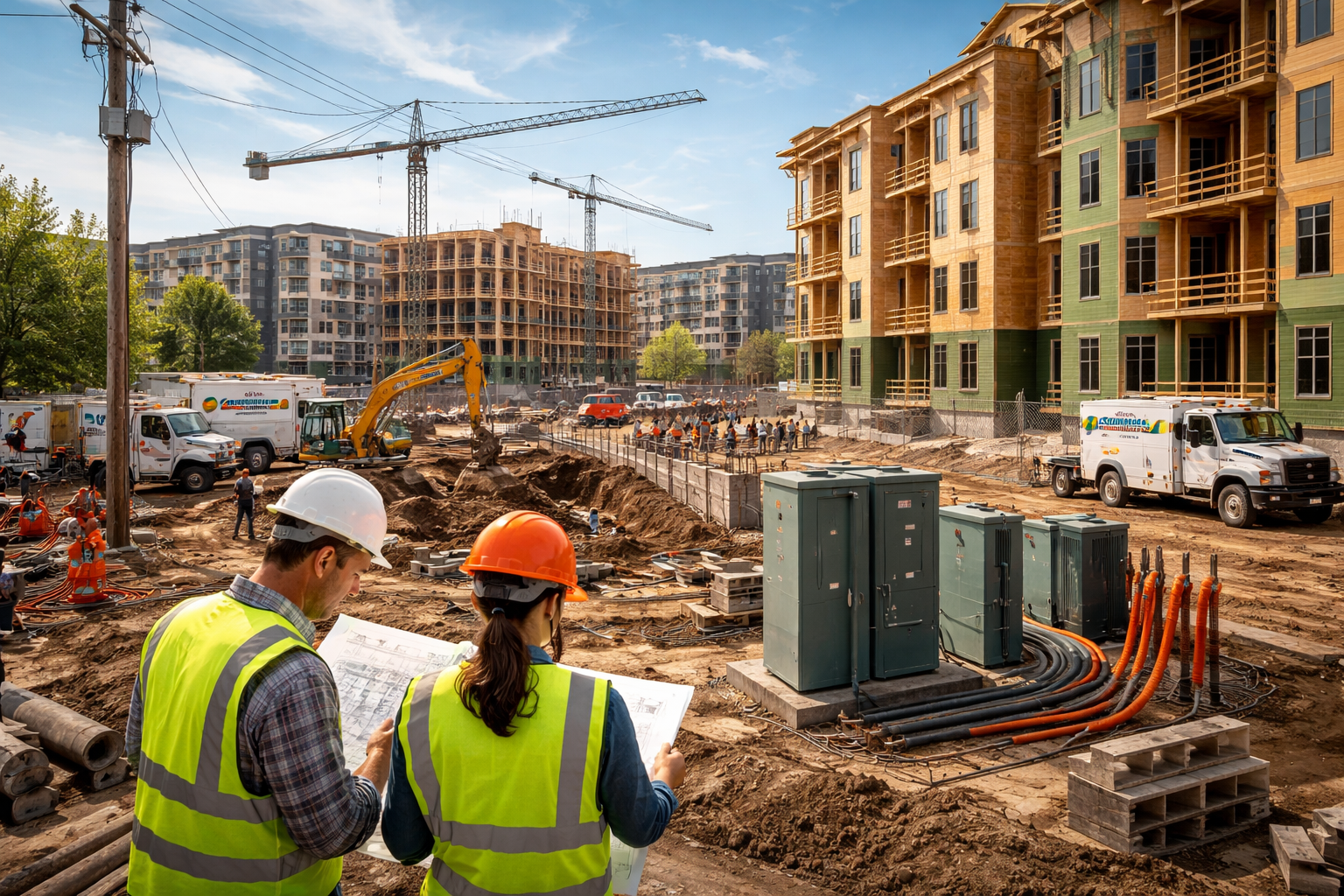 Massachusetts lança iniciativa Power Forward para acelerar construção de moradias e reduzir custos de conexão à rede elétrica