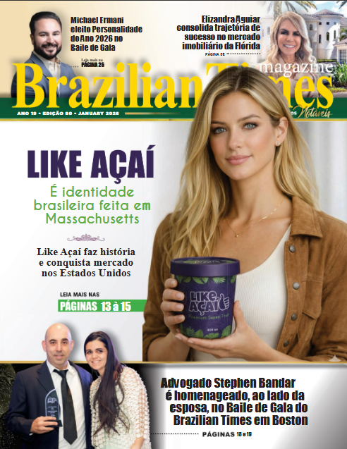 Edição e janeiro da Brazilian Times Magazine já está no ar e destaca histórias de sucesso da comunidade brasileira nos EUA