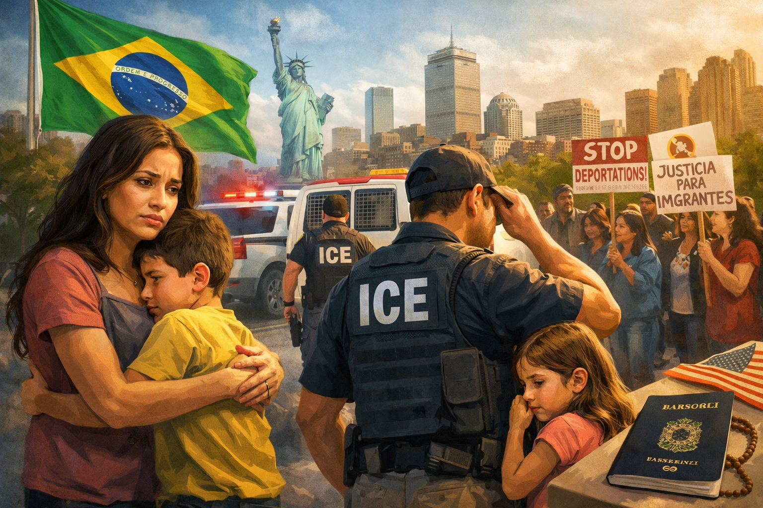 Como a tensão em torno do ICE está afetando a comunidade brasileira nos EUA