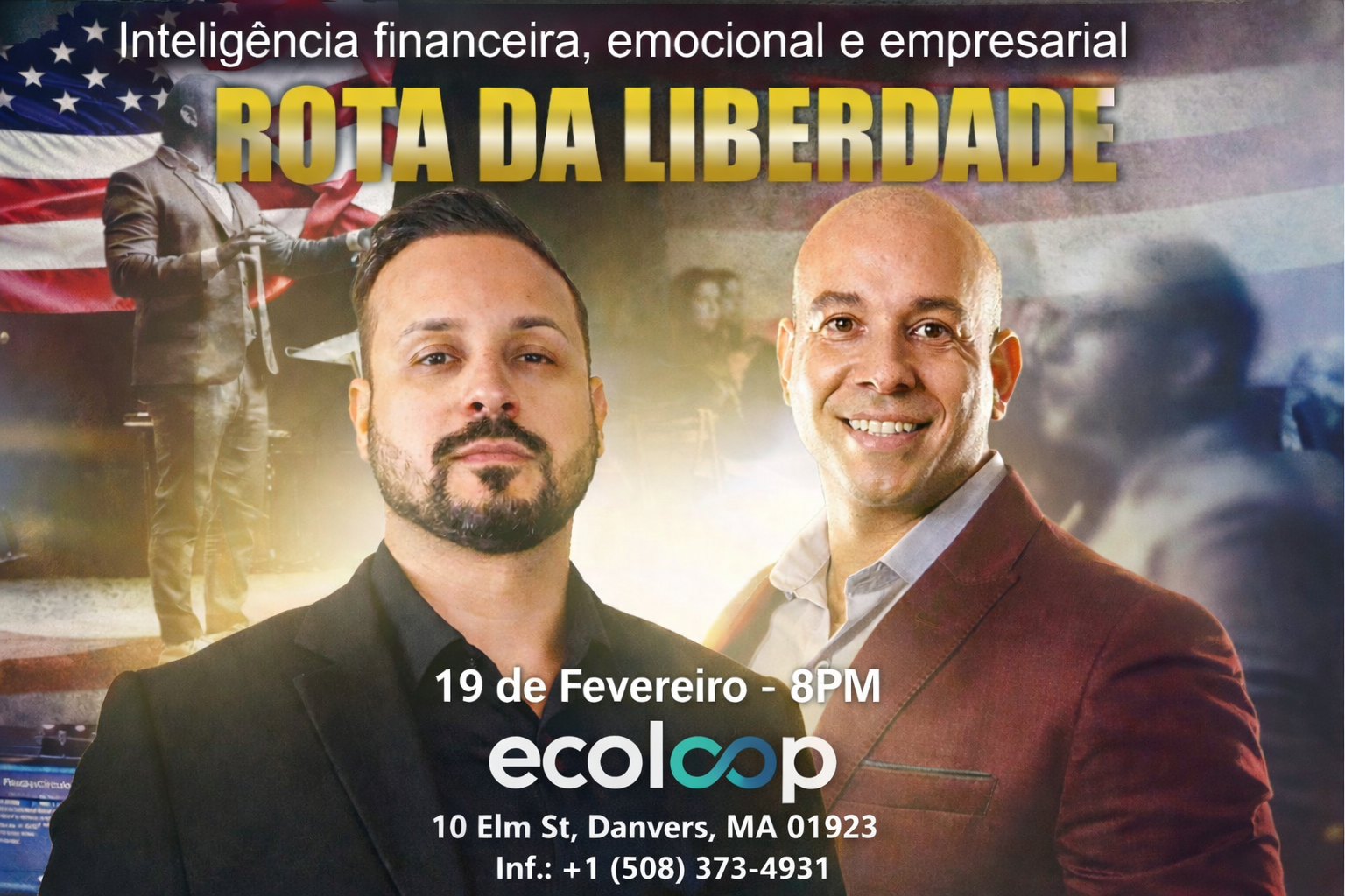 Rota da Liberdade: evento promete transformar vidas com foco em inteligência financeira e emocional
