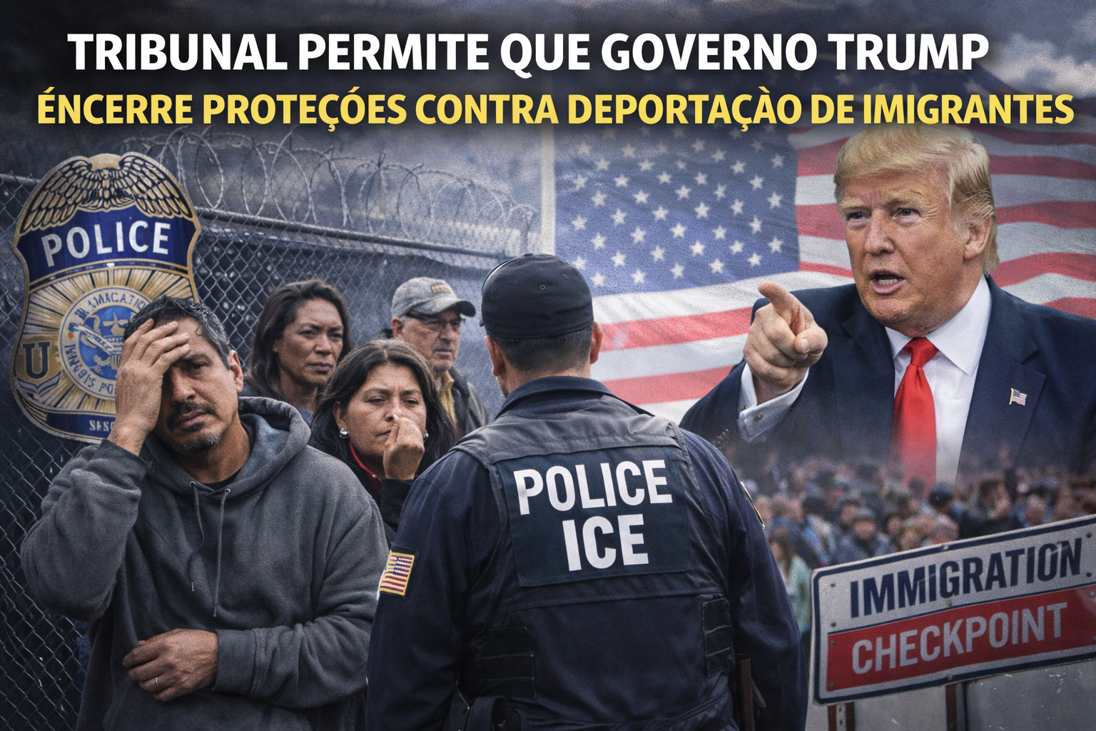 Tribunal de Apelações dos EUA autoriza Trump a continuar encerrando proteções contra deportação
