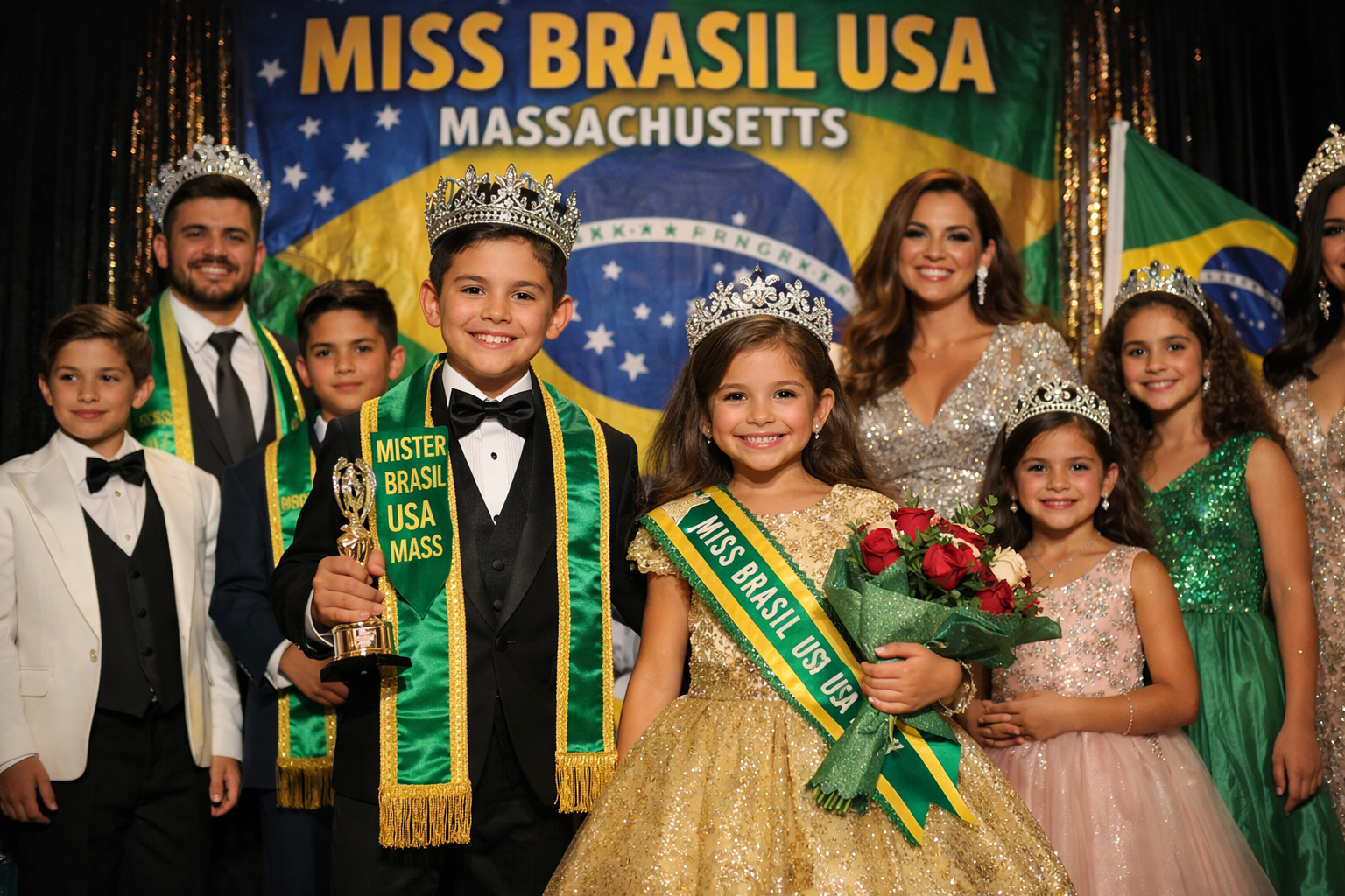 Inscrições abertas para o Miss Brasil USA Massachusetts nas categorias Mister e Mirim