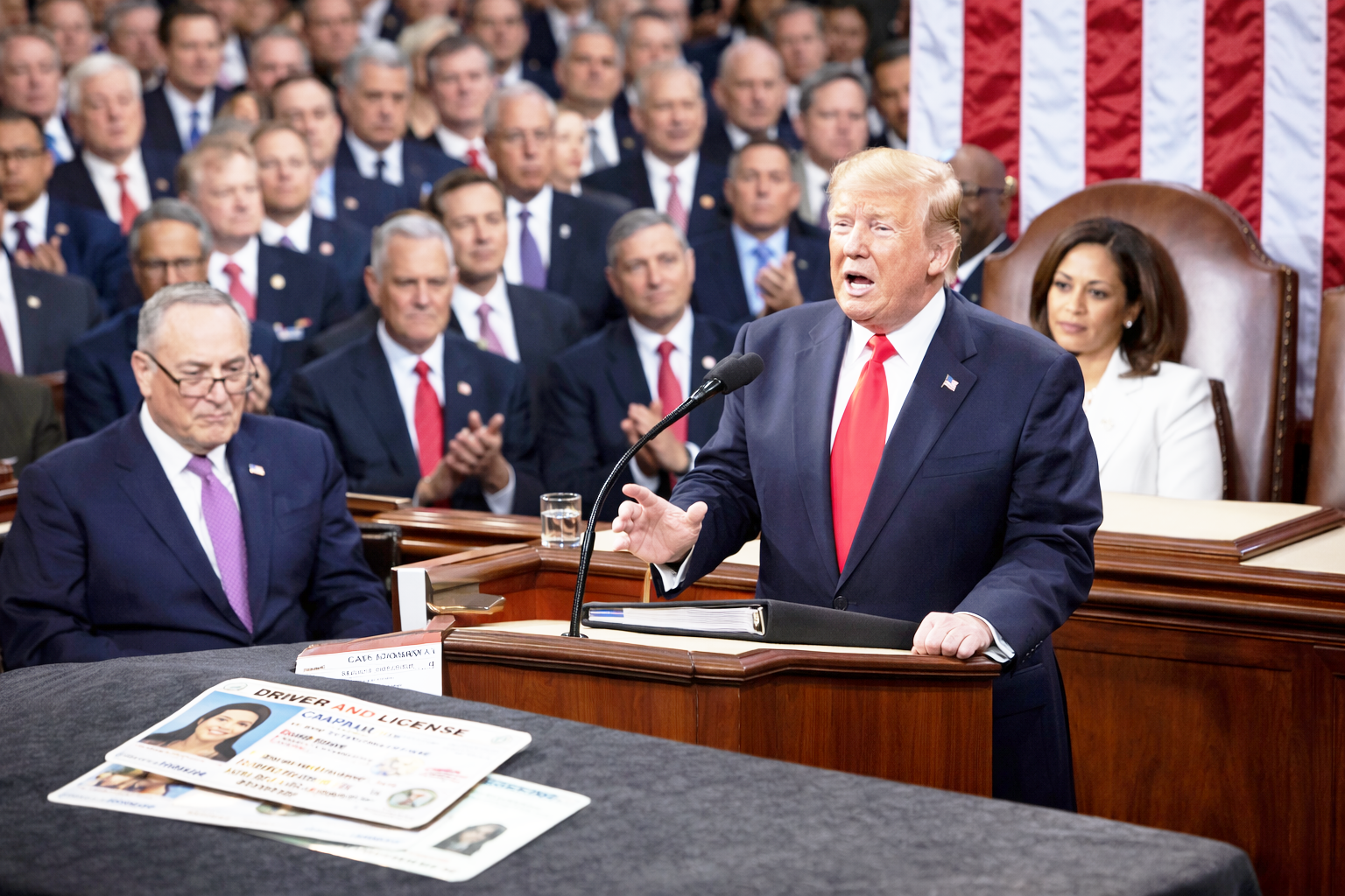 Trump defende lei para proibir carteira para imigrantes indocumentados