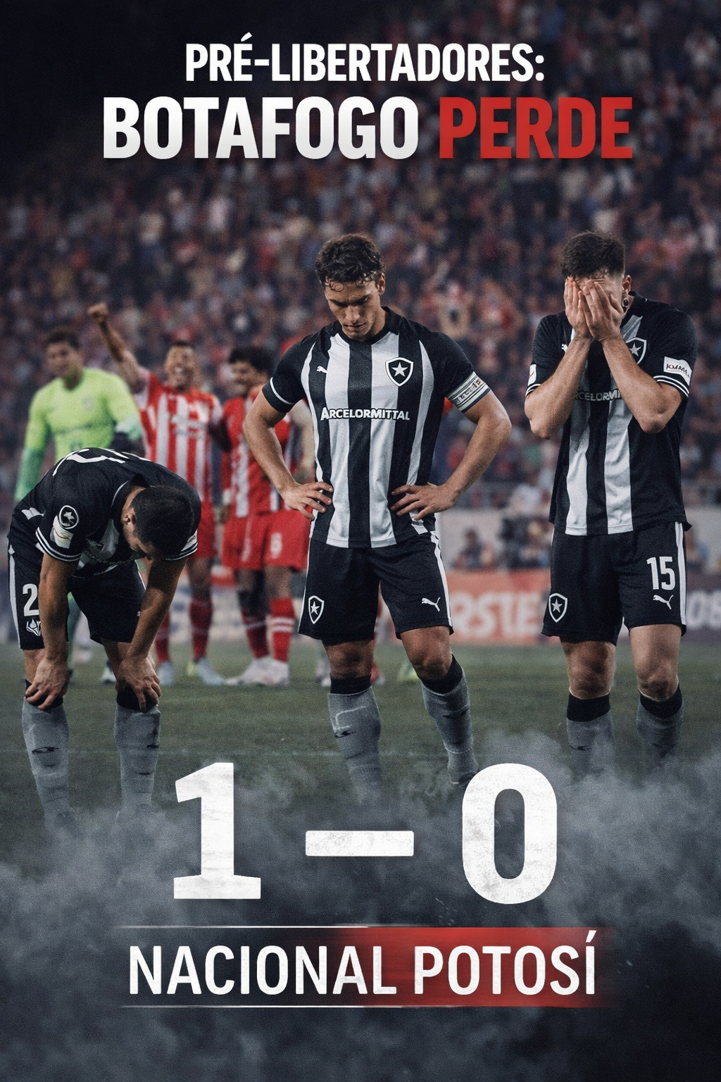 Pré-Libertadores: Botafogo perde