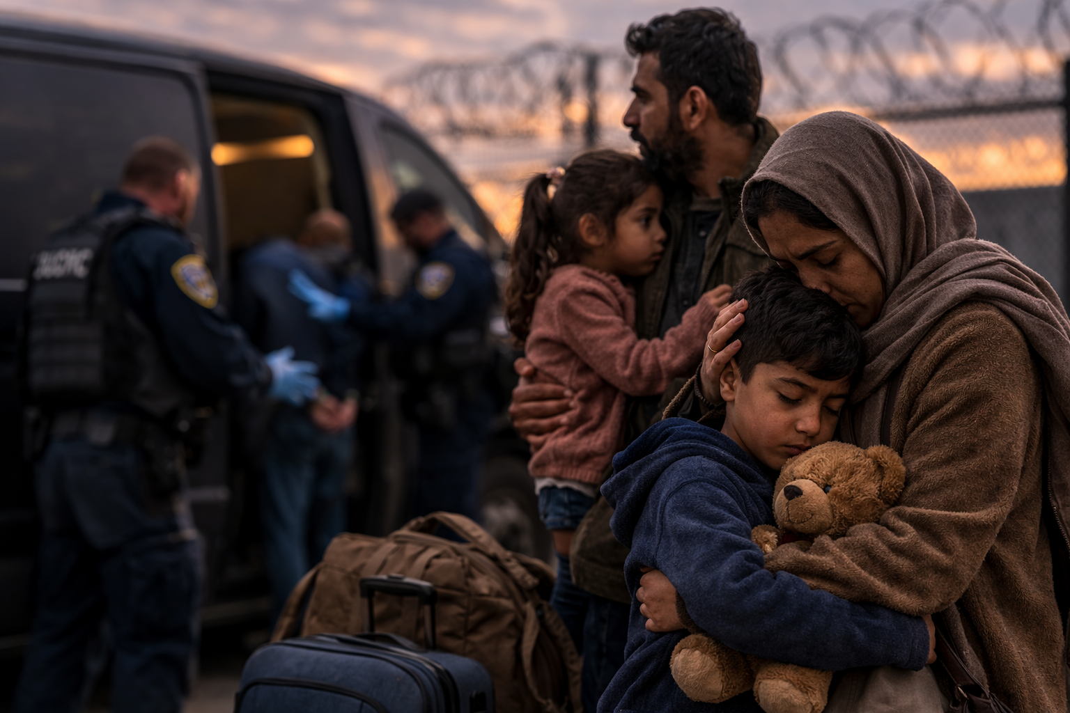 Refugiados e organizações processam governo dos EUA por política que prevê prisão e detenção sem mandado