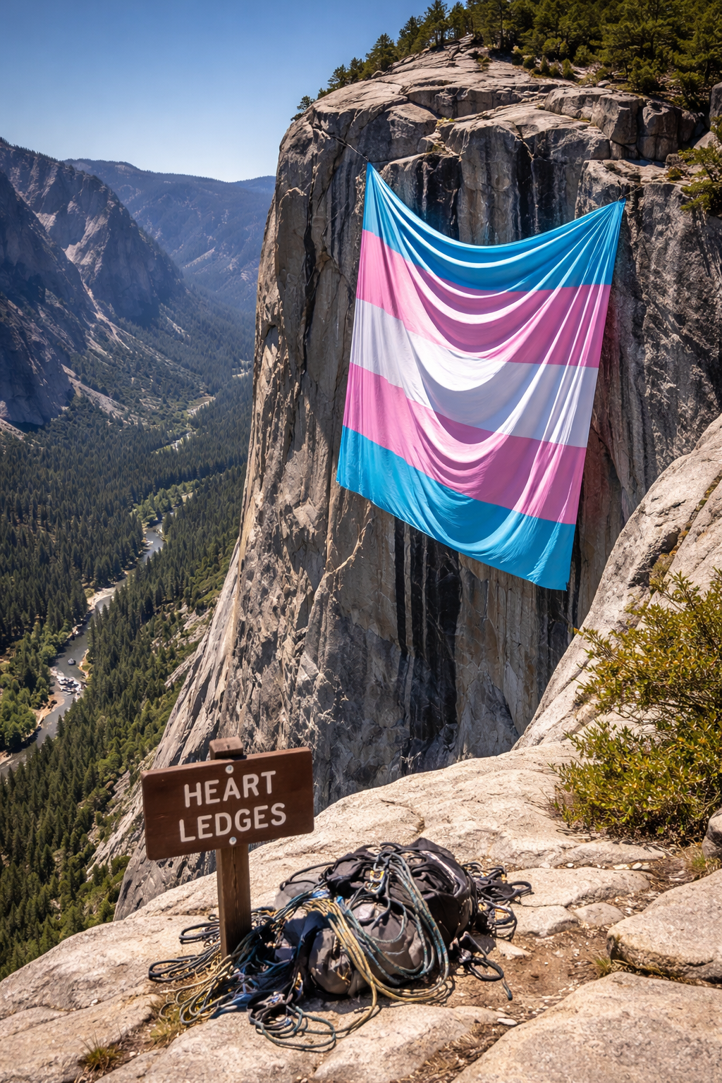 Ranger demitido por exibir bandeira trans em Yosemite processa governo dos EUA