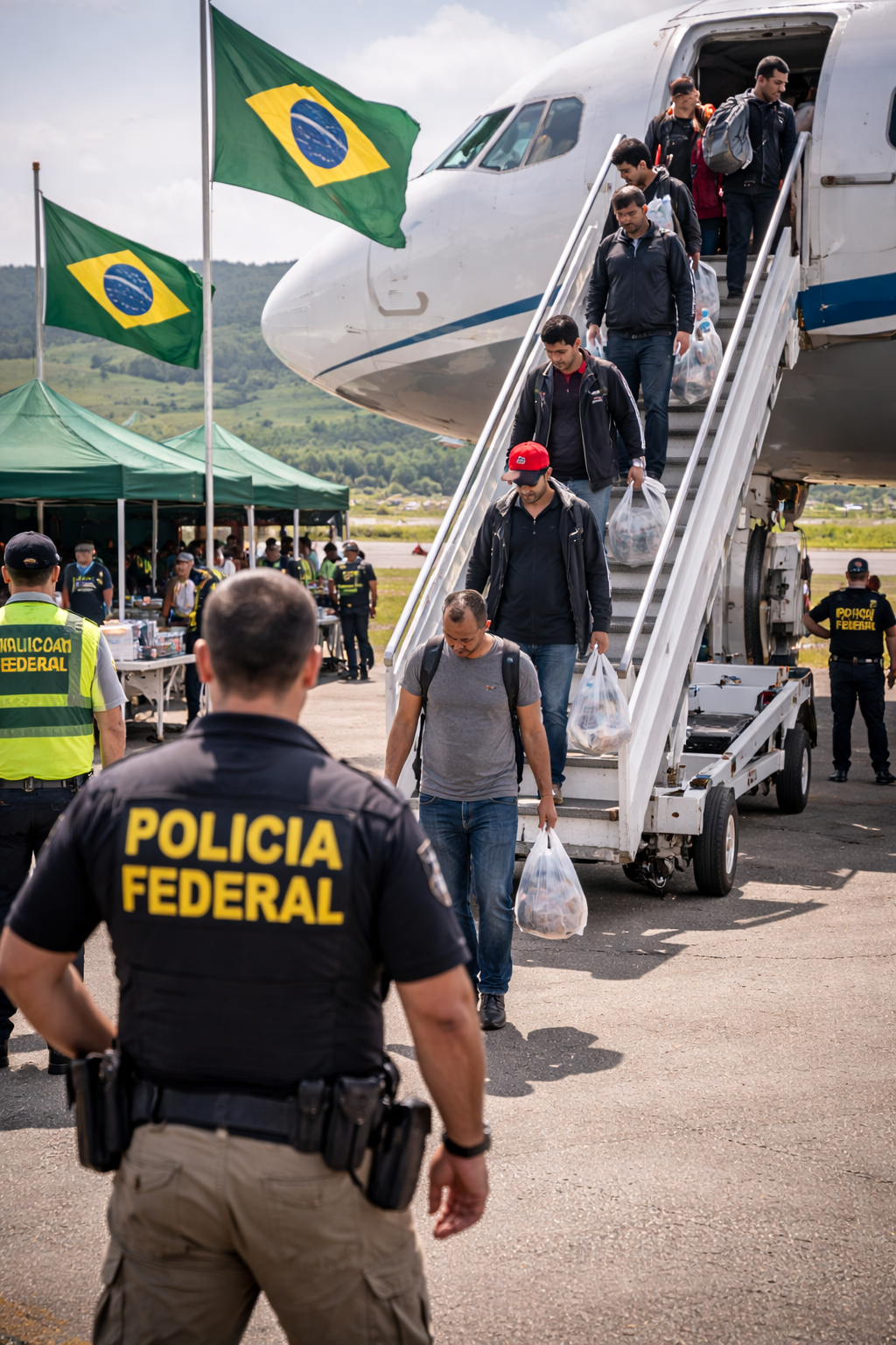 Minas Gerais lidera destino de brasileiros deportados dos EUA em 2025